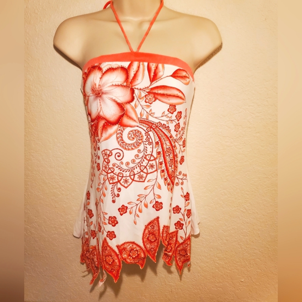 Halter tube top